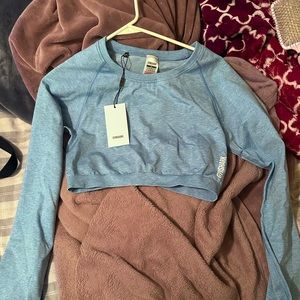 never worn gymshark workout top